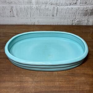 Vintage Metlox Light Blue Pottery Bowl